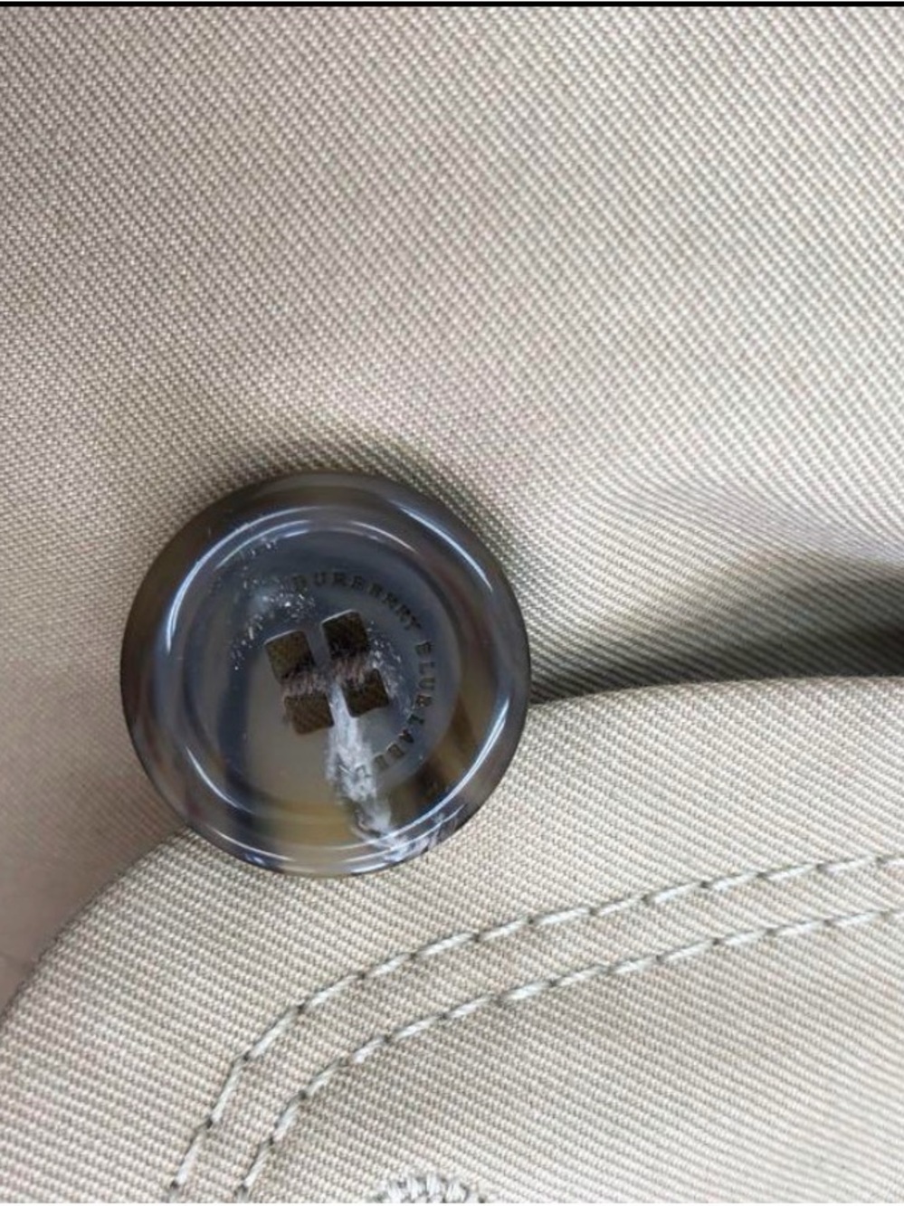 Burberry Blue Label Navy and Beige Check Jacket - Picture 4 of 7